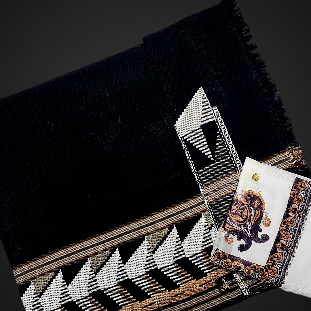 Baythani Mawaz Set/معوز بيضاني مع الشال