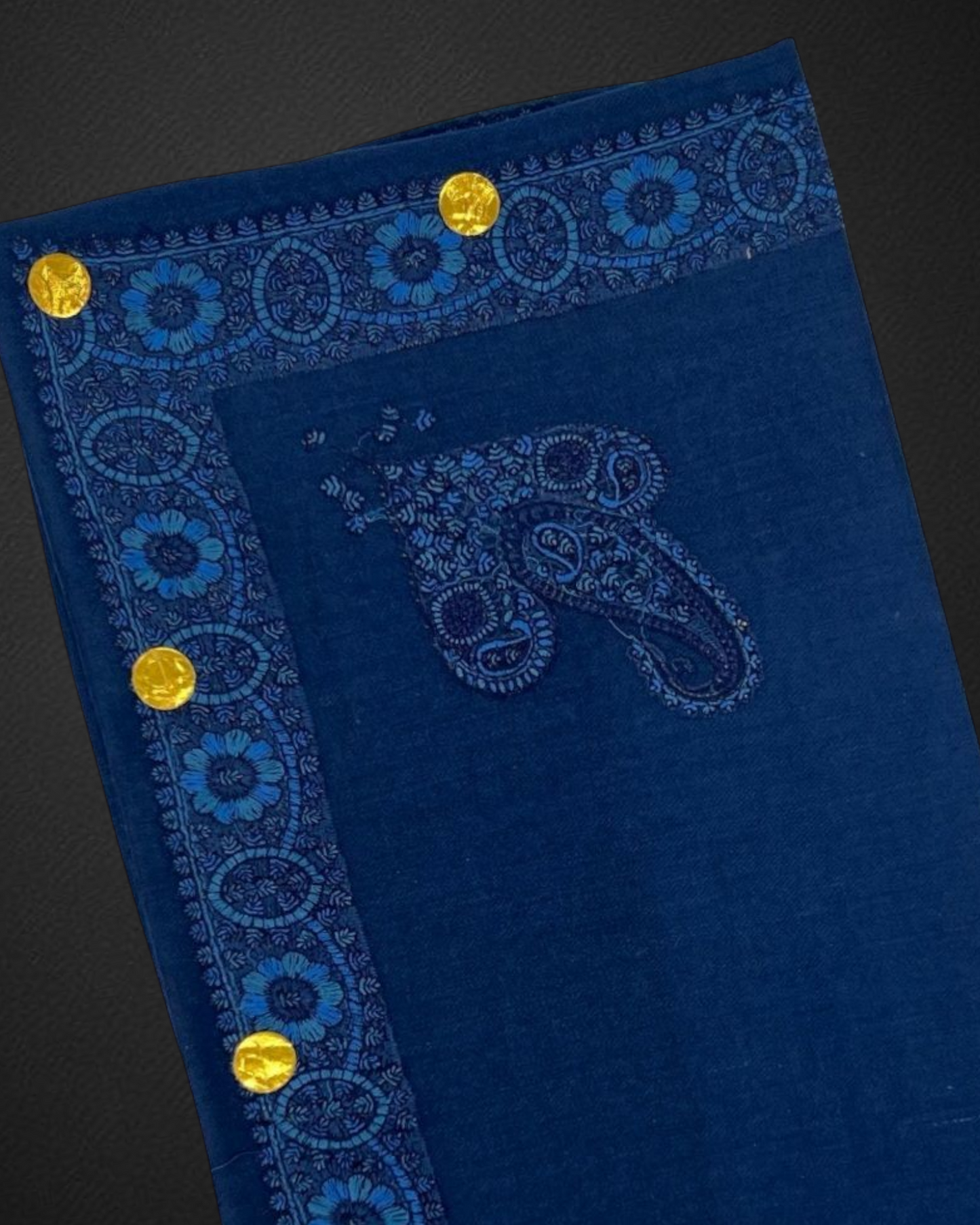 Kashmiri Shawl/ شال كشميري صوف سوبر ترمه نقش يدوي درجة اولى