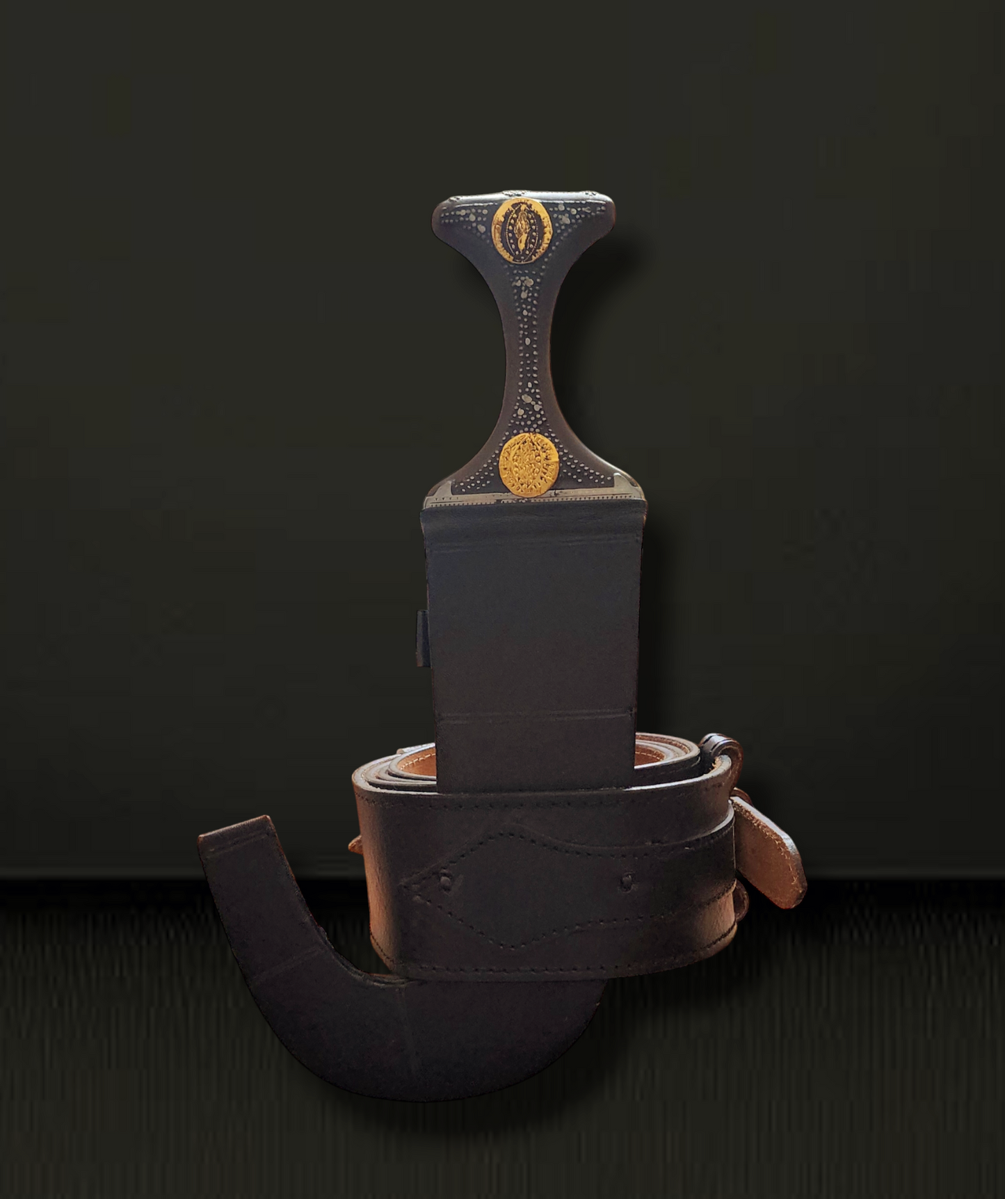 Men's Real leather Janbiyah/ جنبية رجالي جلد مصري طبيعي درجة اولى