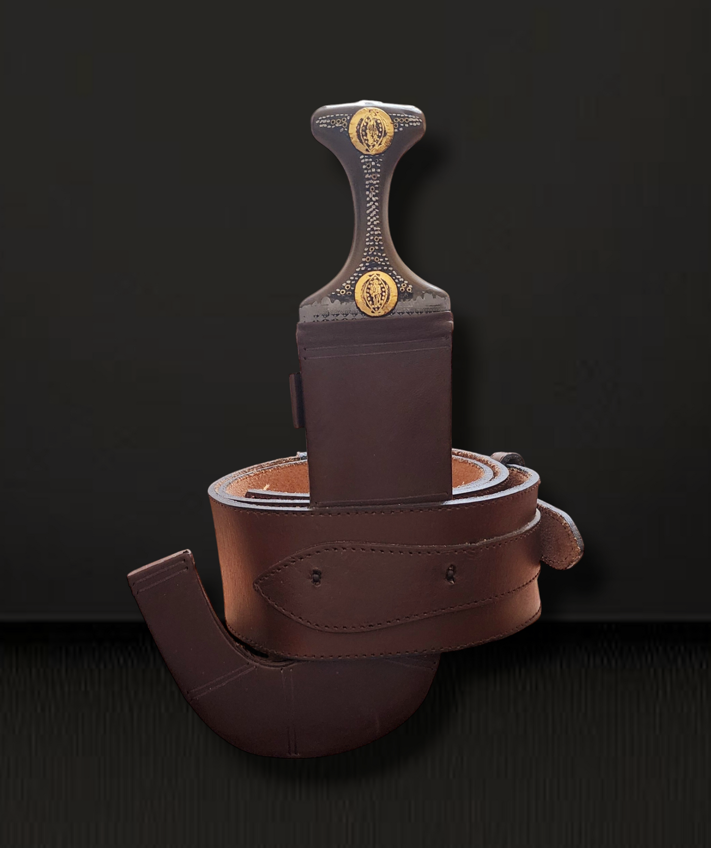 Men's Real leather Janbiyah/ جنبية رجالي جلد مصري طبيعي درجة اولى