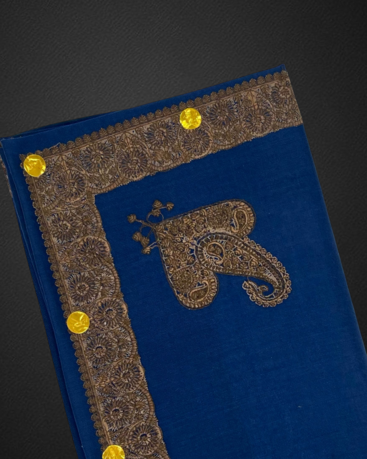 Kashmiri Shawl/ شال كشميري صوف سوبر ترمه نقش يدوي درجة اولى