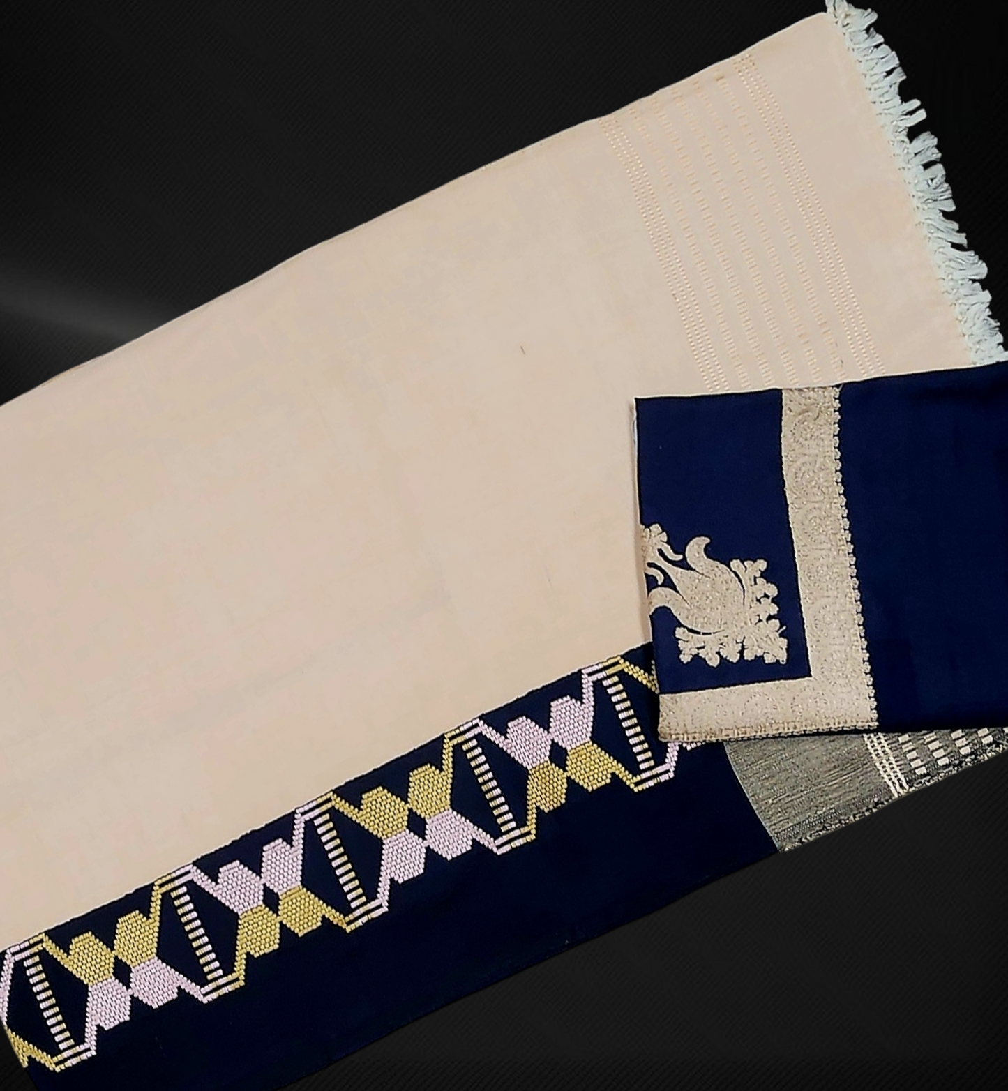 Mawaz Set/ معوز بيضاني مع الشال