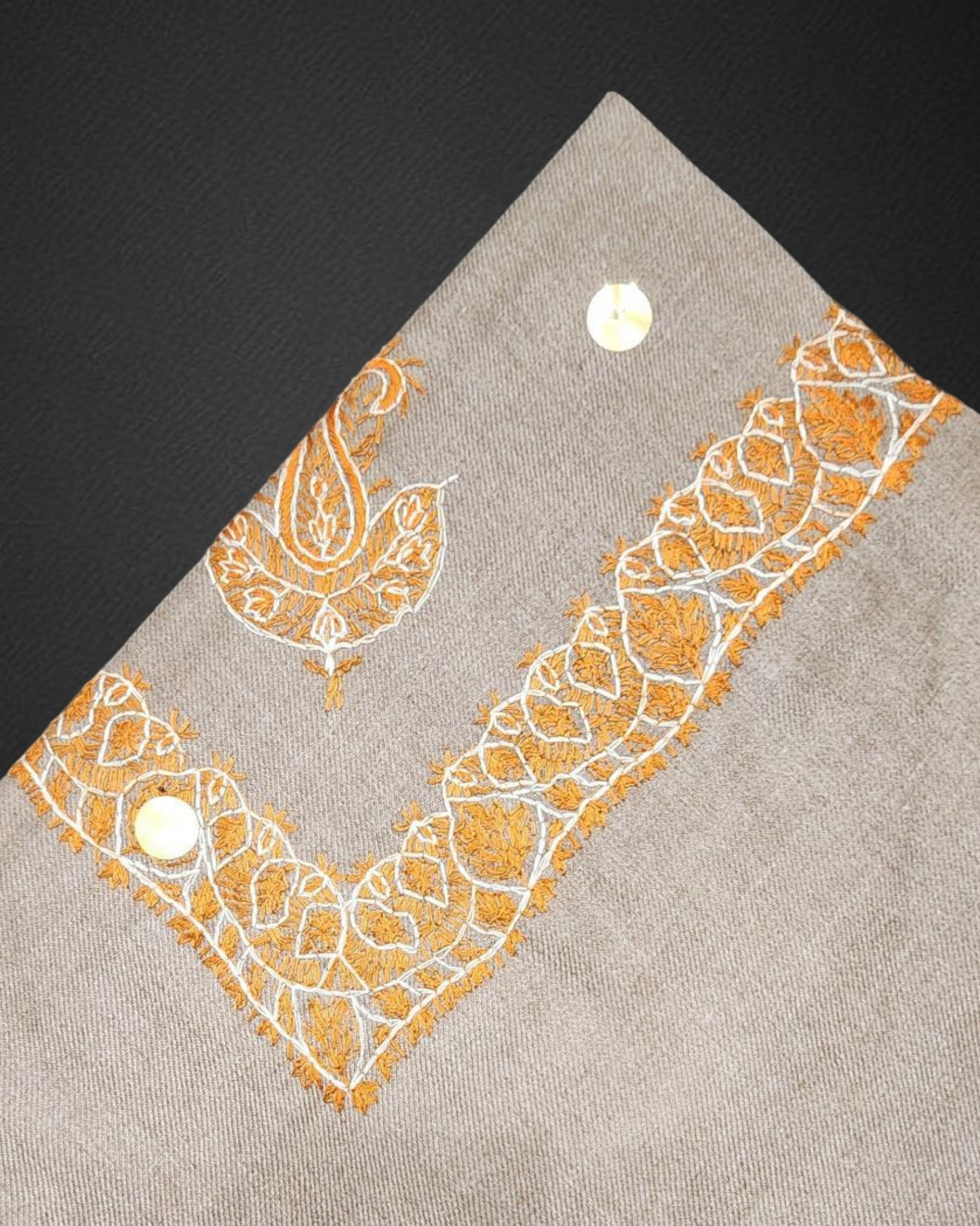 Indian Machine Embroidery Kashmir Shawl/شال هندي كشميري خياطه بالمكينة