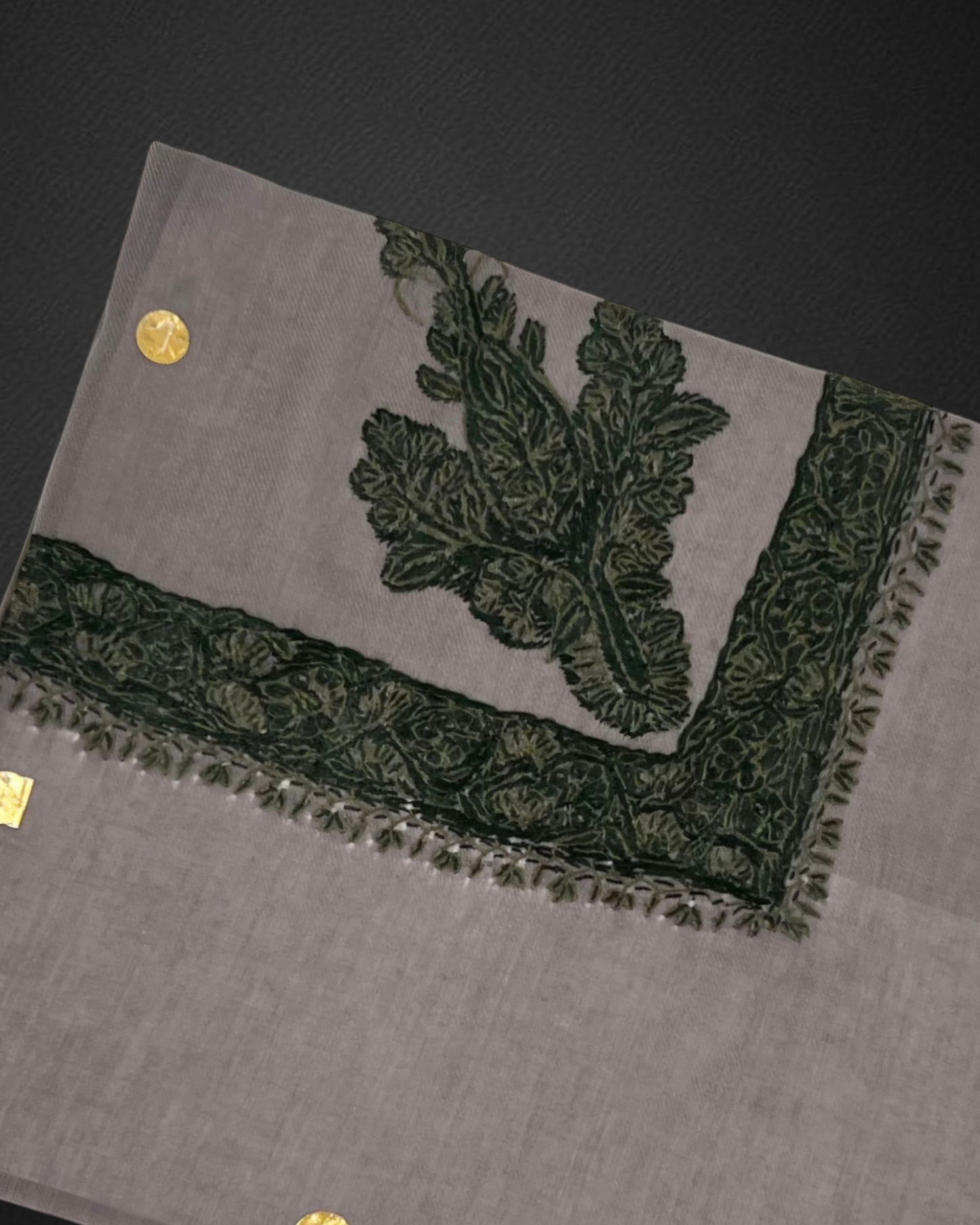 Kashmiri Shawl/ شال كشميري صوف سوبر ترمه نقش يدوي درجة اولى