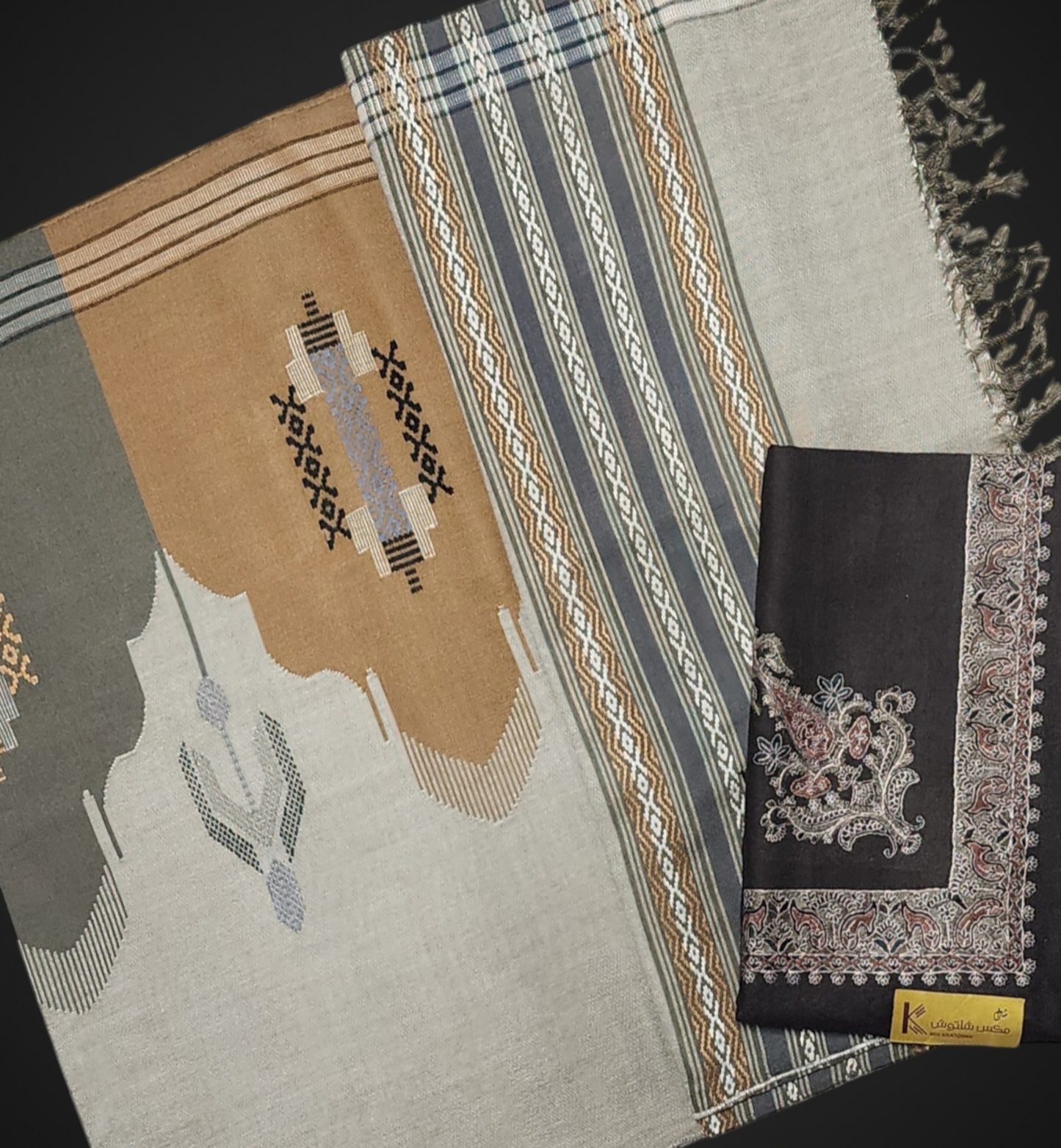 Dubaie Mawaz Set/معوز دبعي مع الشال