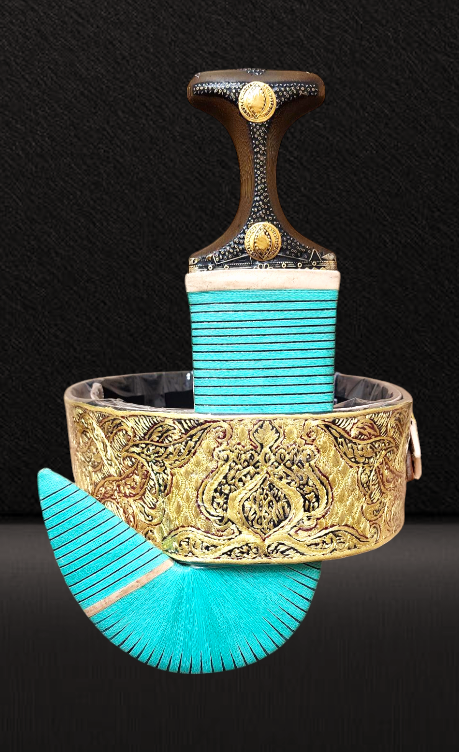 جنبية رجالي حاشدي حزام يدوي راس ابو شعره مقلد صيفاني